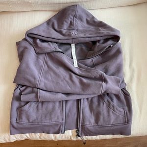 Lululemon Oversized Cropped Scuba Full Zip
